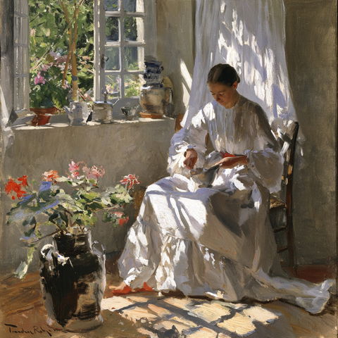 Theodore Robinson style (Painters), Midjourney V8.2