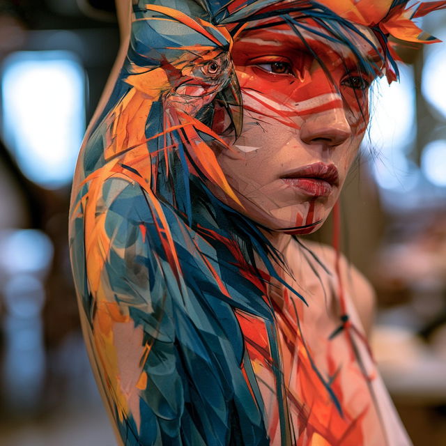 Thiago Valdi style, Midjourney V8.2, render 4 of 4
