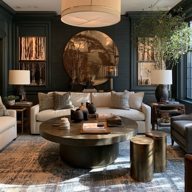 Thom Filicia style, Midjourney V8.2, render 4 of 4