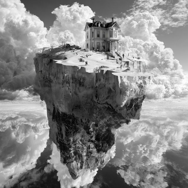 Thomas Barbey style, Midjourney V8.2, render 3 of 4