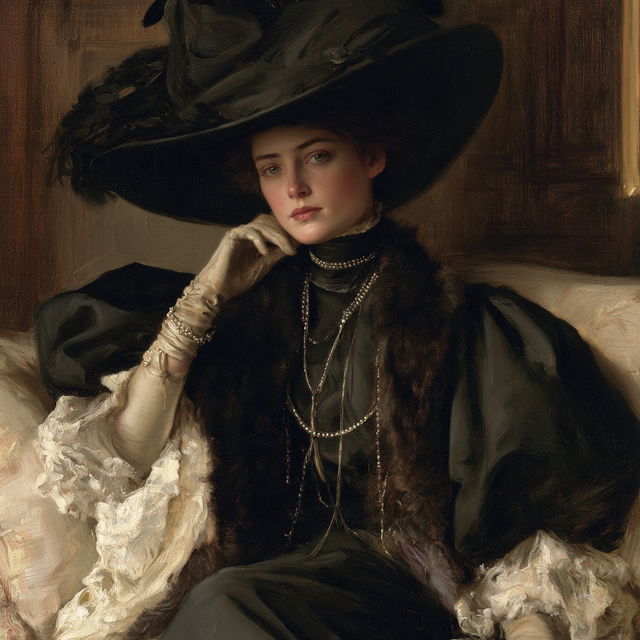 Thomas Benjamin Kennington style, Midjourney V8.2, render 2 of 4
