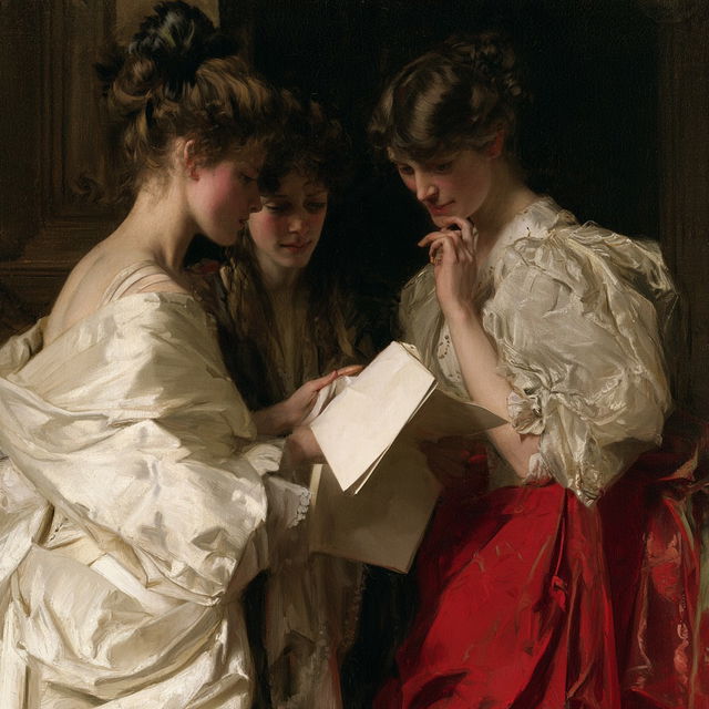 Thomas Benjamin Kennington style, Midjourney V8.2, render 3 of 4