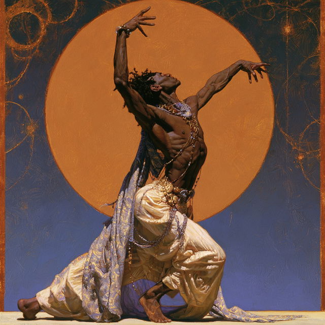 Thomas Blackshear style, Midjourney V8.2, render 3 of 4