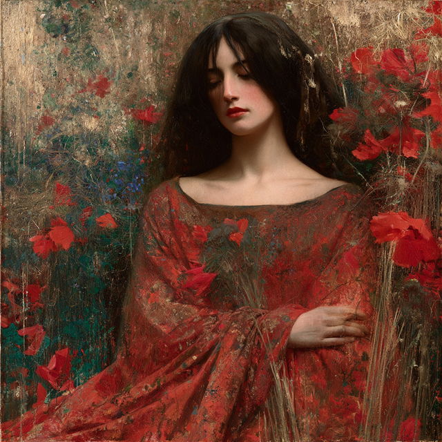 Thomas Edwin Mostyn style, Midjourney V8.2, render 2 of 4