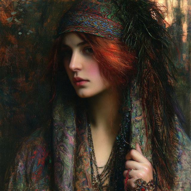Thomas Edwin Mostyn style, Midjourney V8.2, render 3 of 4