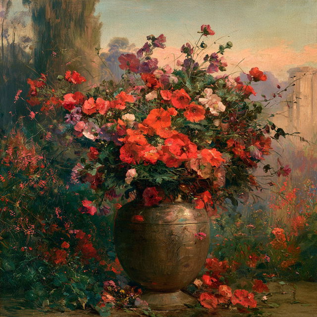 Thomas Edwin Mostyn style, Midjourney V8.2, render 4 of 4