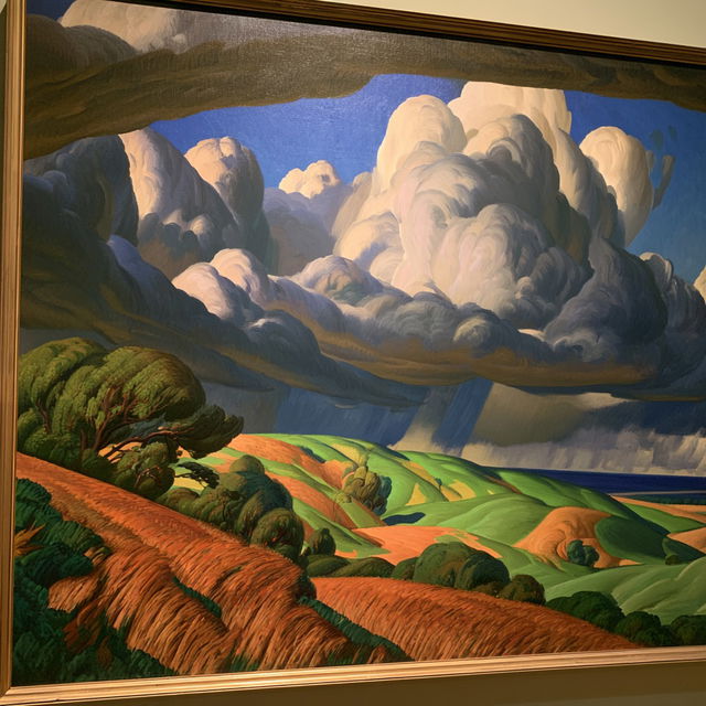 Thomas Hart Benton style, Midjourney V8.2, render 3 of 4