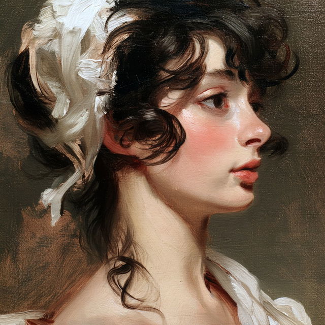 Thomas Lawrence style, Midjourney V8.2, render 2 of 4