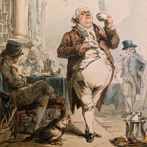 Thomas Rowlandson style (Illustrators), Midjourney V8.2