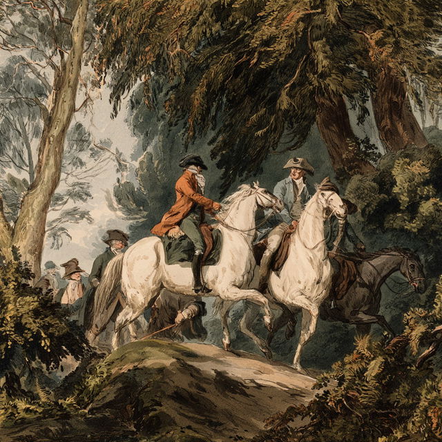 Thomas Rowlandson style, Midjourney V8.2, render 4 of 4