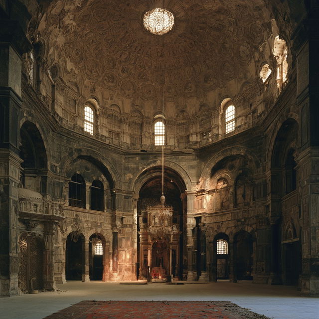 Thomas Struth style, Midjourney V8.2, render 4 of 4