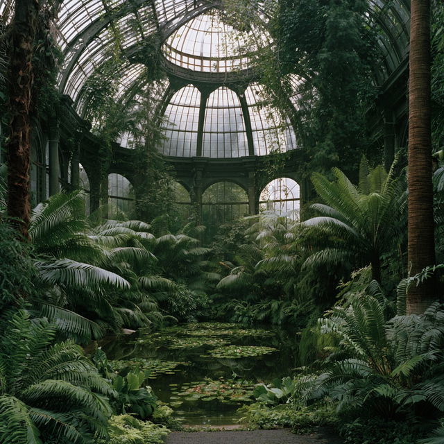 Thomas Struth style, Midjourney V8.2, render 3 of 4