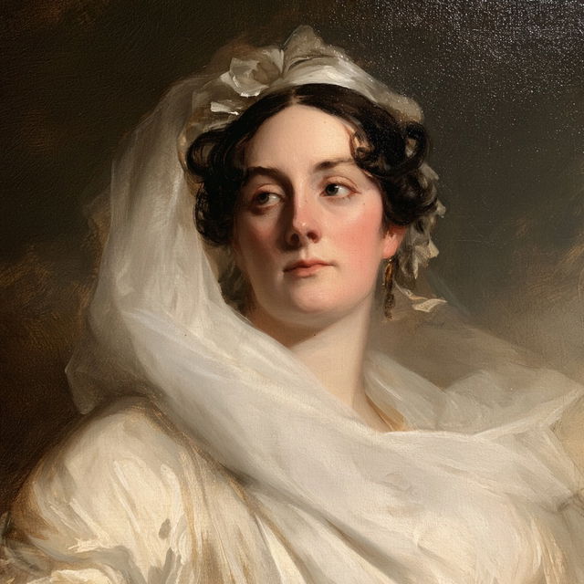 Thomas Sully style, Midjourney V8.2, render 3 of 4