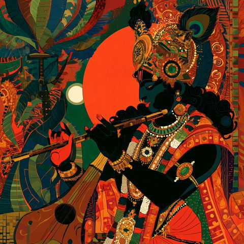Thota Vaikuntam style (Painters), Midjourney V8.2