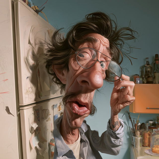 Tiago Hoisel style, Midjourney V8.2, render 2 of 4