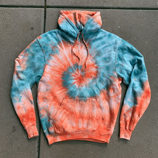 Tie-dye style, Midjourney V8.2, render 2 of 4