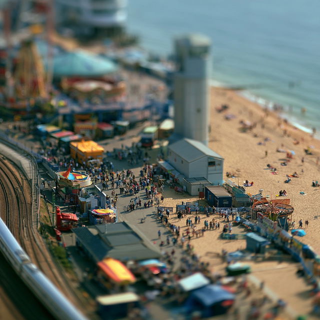 Tilt-Shift style, Midjourney V8.2, render 1 of 4
