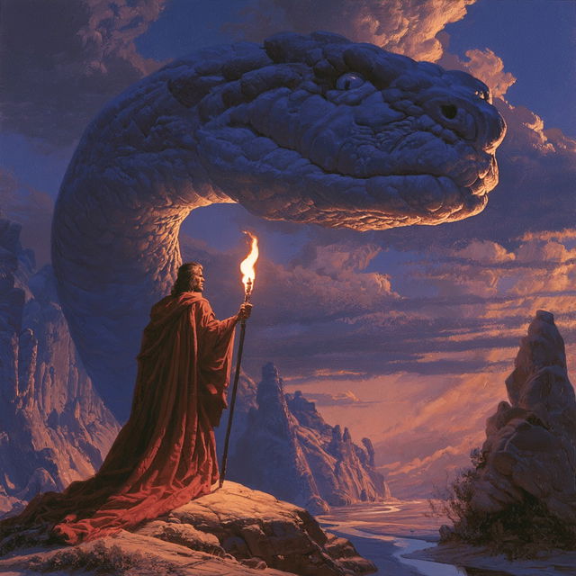 Tim Hildebrandt style, Midjourney V8.2, render 1 of 4