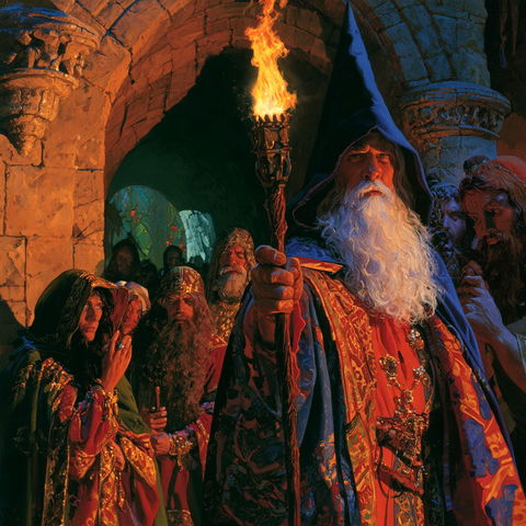 Tim Hildebrandt style (Illustrators), Midjourney V8.2