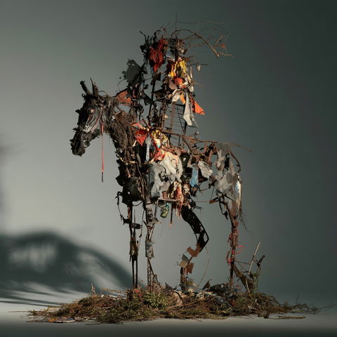 Tim Noble style (Sculptors), Midjourney V8.2