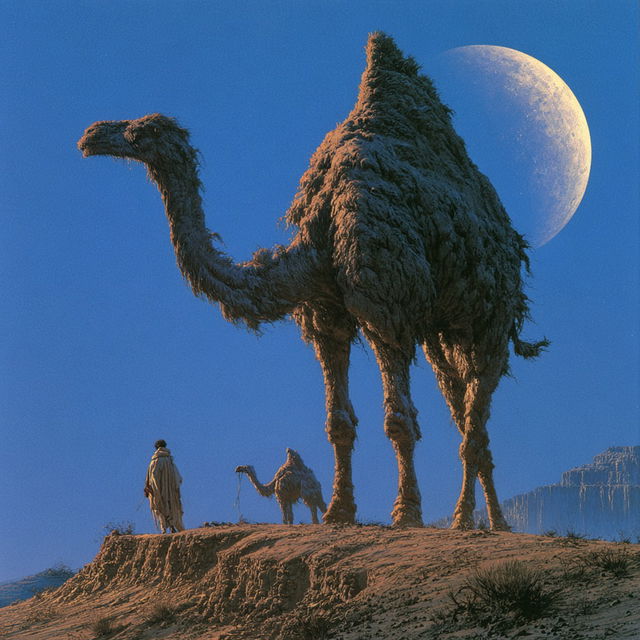 Tim White style, Midjourney V8.2, render 3 of 4