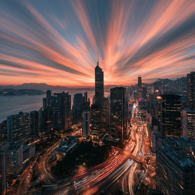 Time-lapse photography style, Midjourney V8.2, render 4 of 4