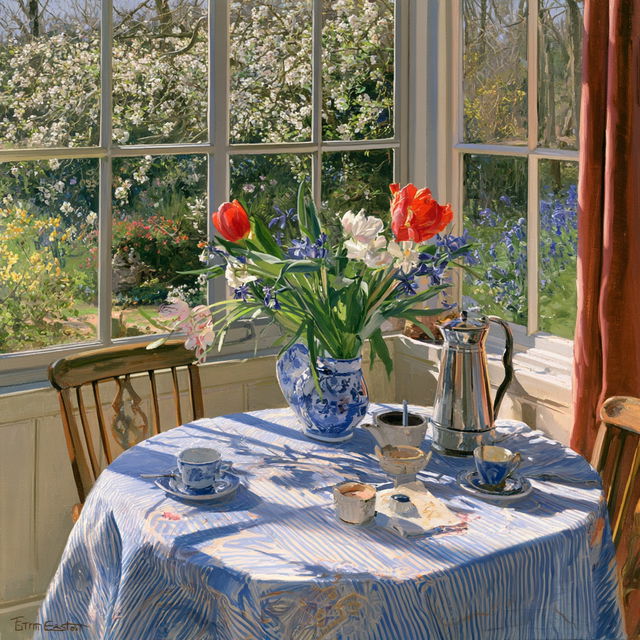 Timothy Easton style, Midjourney V8.2, render 2 of 4