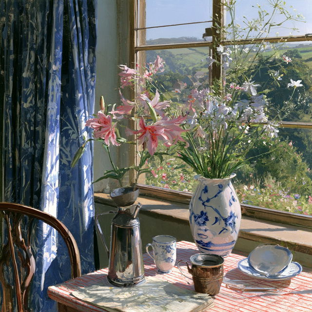 Timothy Easton style, Midjourney V8.2, render 1 of 4