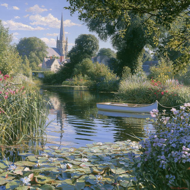 Timothy Easton style, Midjourney V8.2, render 3 of 4