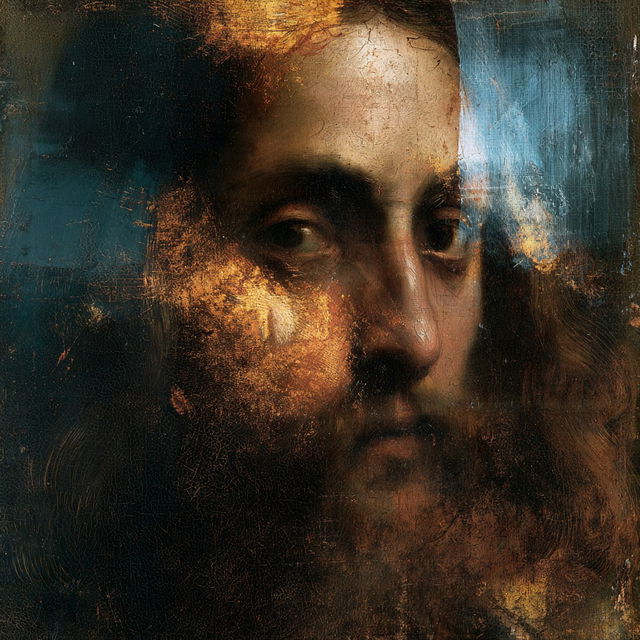 Titian style, Midjourney V8.2, render 2 of 4