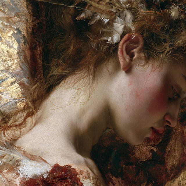 Titian style, Midjourney V8.2, render 4 of 4