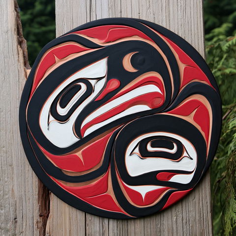 Tlingit art style (Genres), Midjourney V8.2