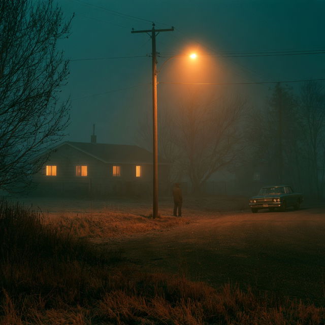 Todd Hido style, Midjourney V8.2, render 4 of 4