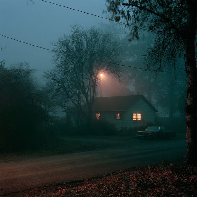 Todd Hido style, Midjourney V8.2, render 3 of 4