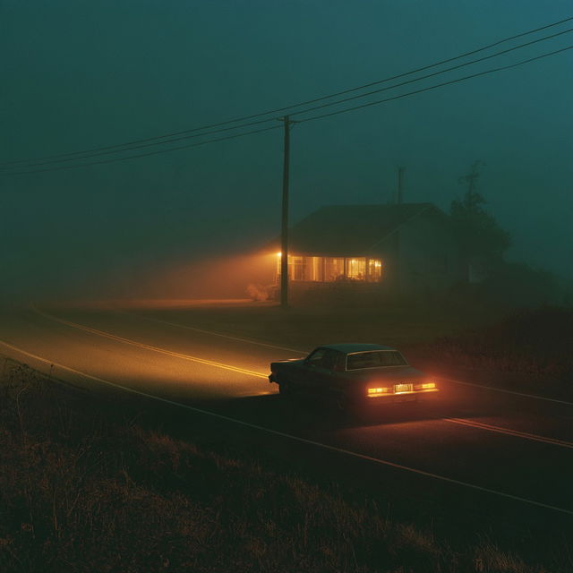 Todd Hido style, Midjourney V8.2, render 1 of 4