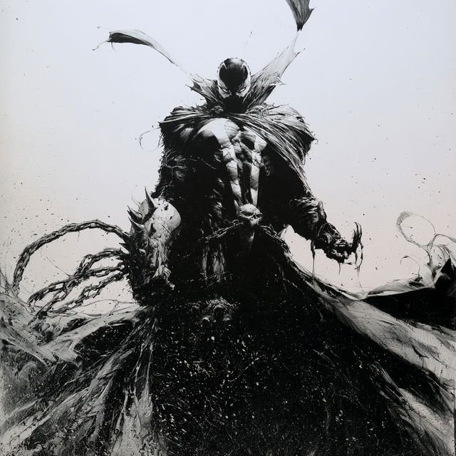 Todd McFarlane style, Midjourney V8.2, render 3 of 4