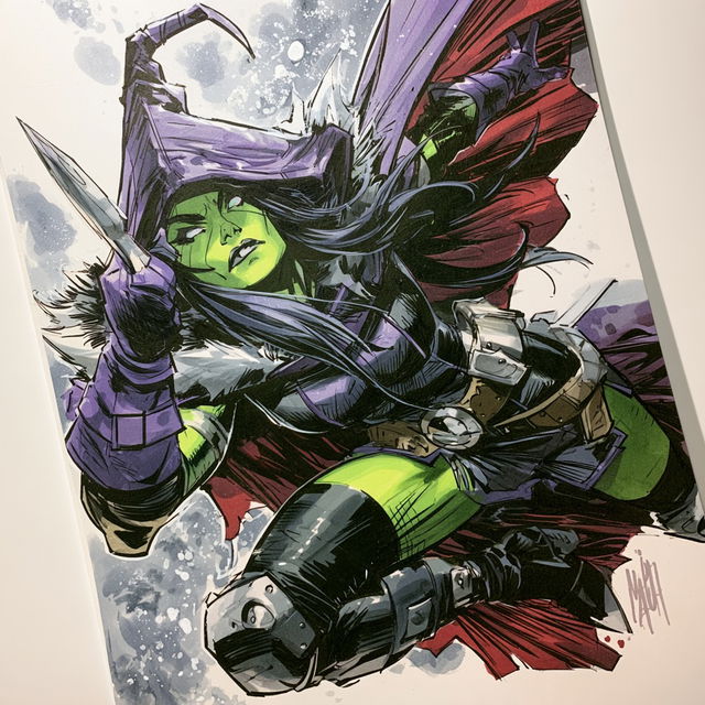 Todd Nauck style, Midjourney V8.2, render 2 of 4