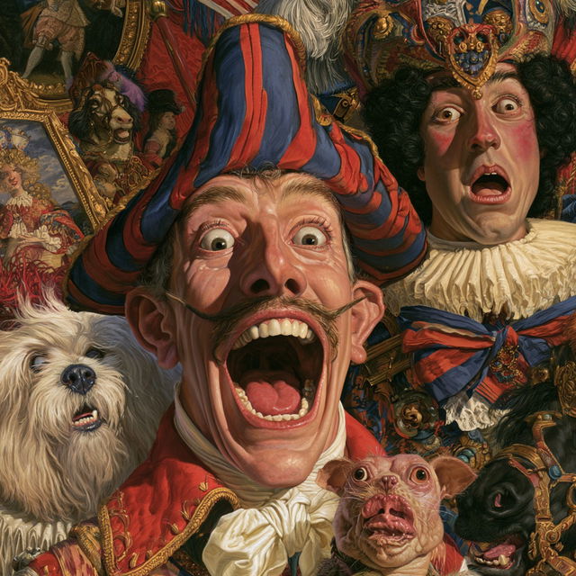Todd Schorr style, Midjourney V8.2, render 3 of 4