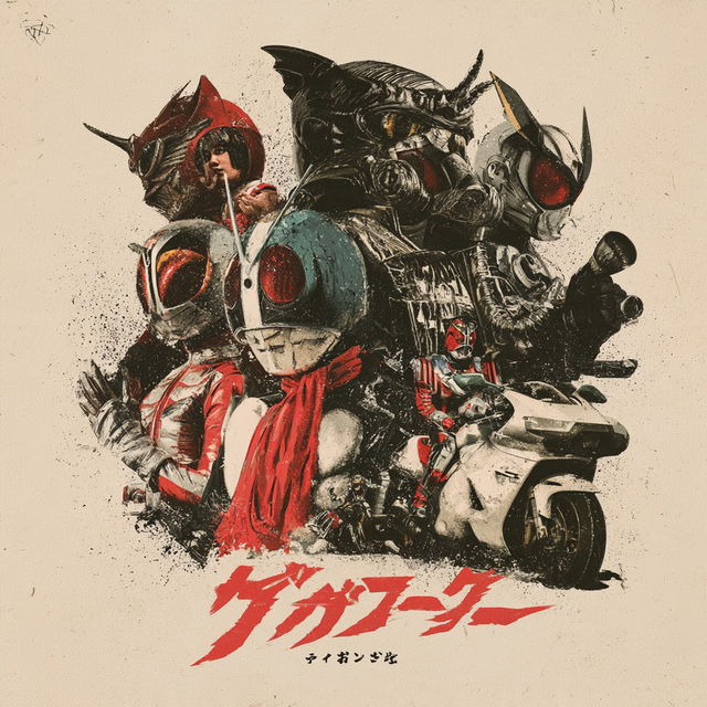 Tokusatsu style, Midjourney V8.2, render 3 of 4