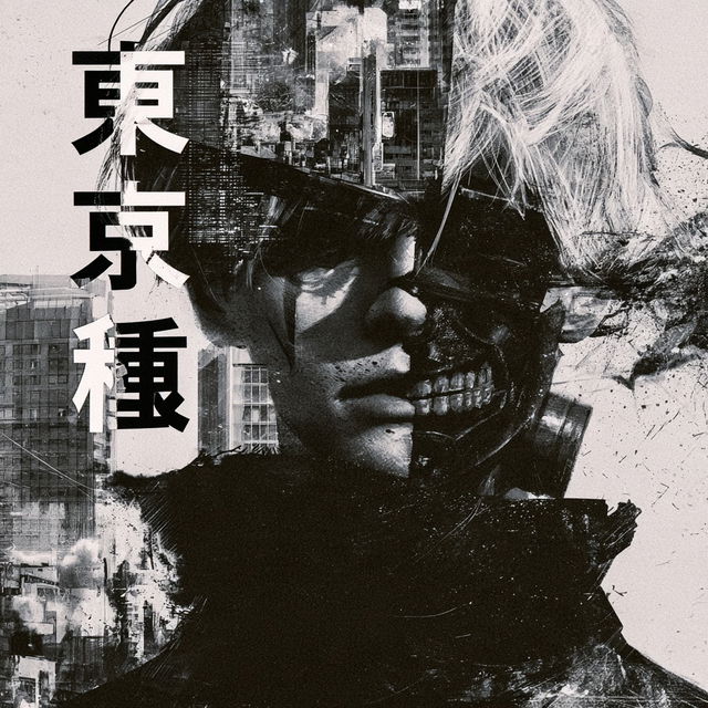 Tokyo Ghoul style, Midjourney V8.2, render 4 of 4