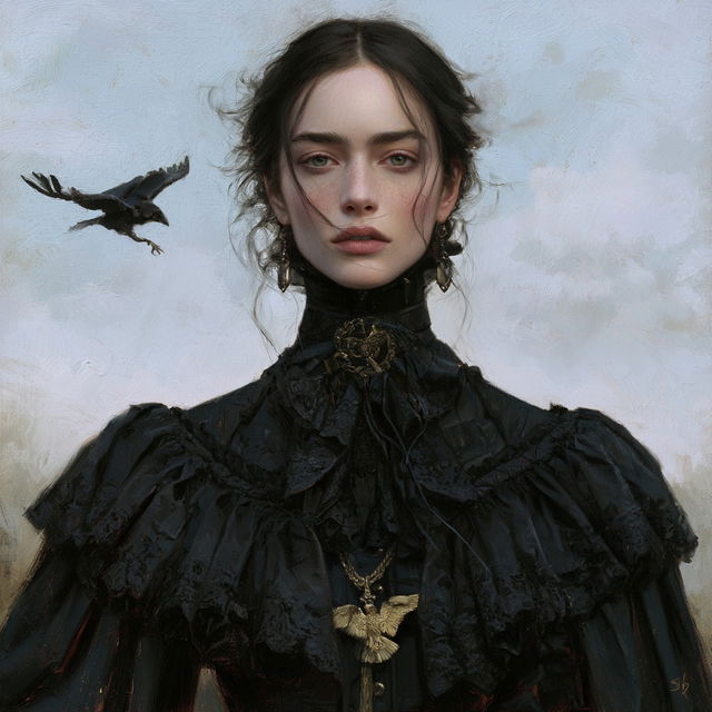 Tom Bagshaw style, Midjourney V8.2, render 2 of 4