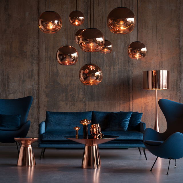 Tom Dixon style, Midjourney V8.2, render 1 of 4
