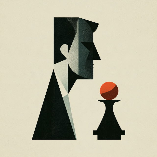 Tom Eckersley style, Midjourney V8.2, render 3 of 4