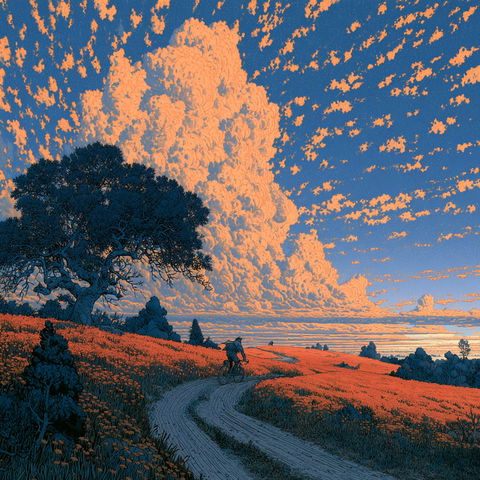 Tom Killion style (Printmakers), Midjourney V8.2