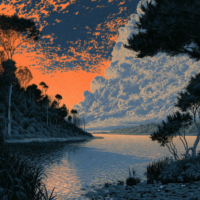 Tom Killion style, Midjourney V8.2, render 2 of 4