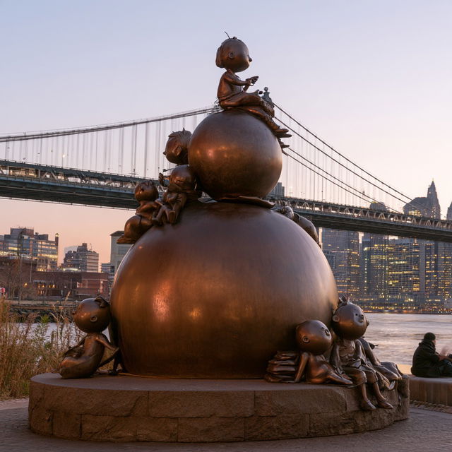 Tom Otterness style, Midjourney V8.2, render 1 of 4