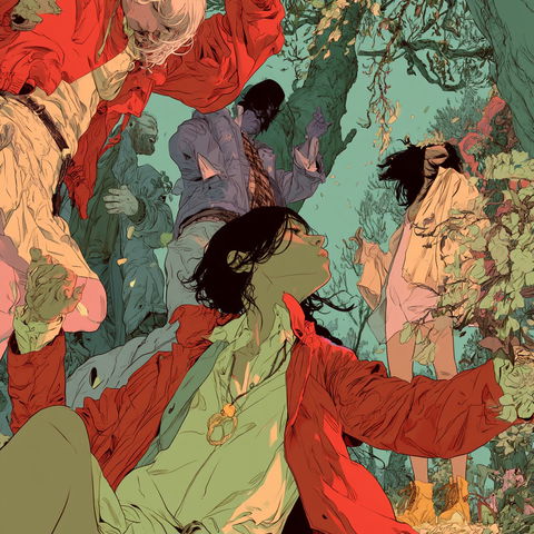 Tomer Hanuka style (Illustrators), Midjourney V8.2