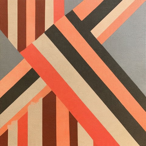 Tomma Abts style (Painters), Midjourney V8.2