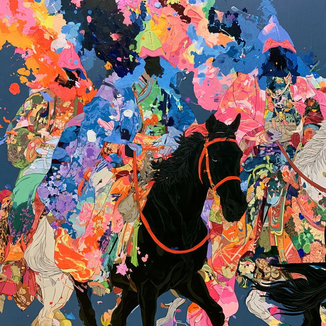 Tomokazu Matsuyama style, Midjourney V8.2, render 3 of 4