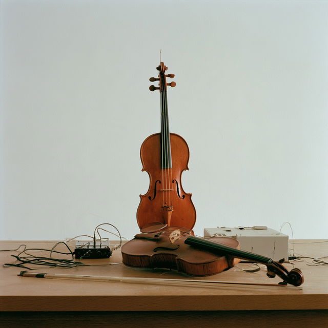 Tony Conrad style, Midjourney V8.2, render 3 of 4